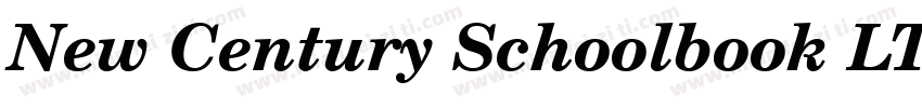 New Century Schoolbook LT W01Rm字体转换